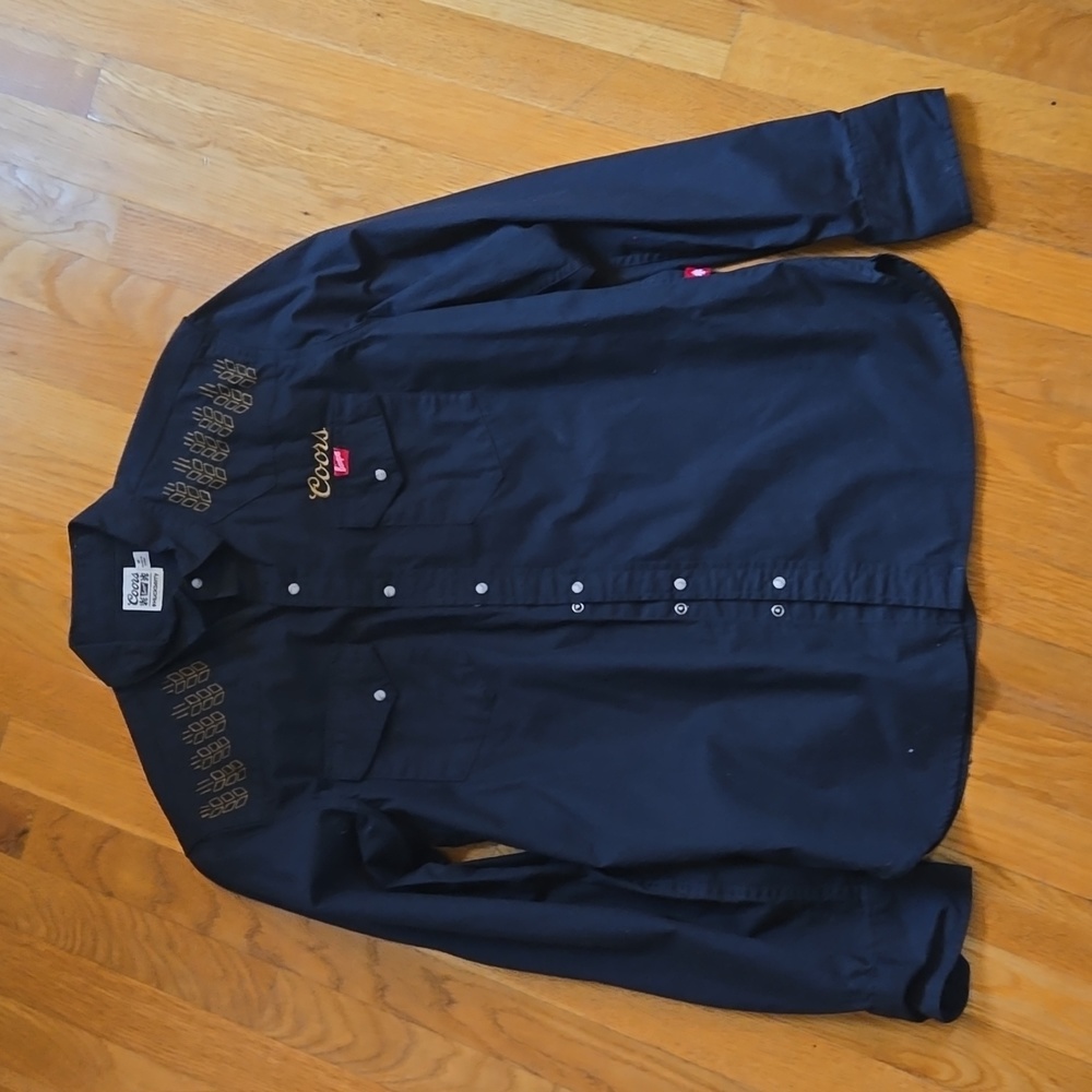 Huckberry X Coors buttondown